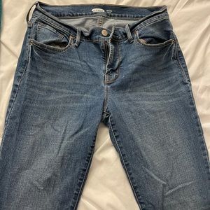Bootcut old navy jeans. Size 4.